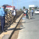 プノンペン　橋上でバイク事故、中国人女性1人が死亡、1人が重傷