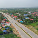 中国が資金を提供する環状道路がプノンペン南部の発展を促進