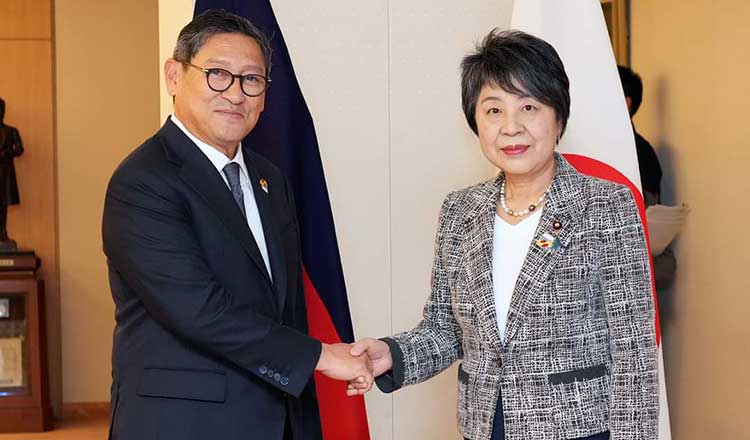 日本の外相、初のカンボジア訪問の日程を発表