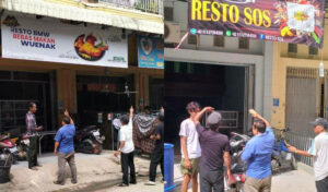 ポイペト　看板にクメール語を不使用の企業を取り締まり