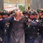 プノンペンのマンションの立て籠り外国人を拘束