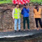 悪天候による被害を受け、国道10号線が一時閉鎖