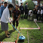 上川外務大臣の訪問　地雷対策の取り組みを強化