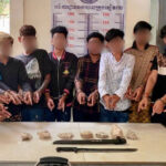 シェムリアップの10代ギャングが逮捕、裁判に