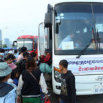 プチュムボン期間中、カンボジア全土で公共交通機関が無料に