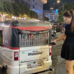 外国人女性、トゥクトゥクに怒りが爆発、当局が介入　原因は迷惑駐車に有り
