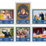 国王戴冠20周年記念切手