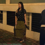 プノンペン　中国人女性がタクシー運転手に椅子とナイフで暴行