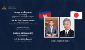 カンボジア=日本 パートナーシップ協力を促進を再確認