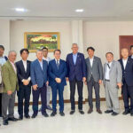 熊本県代表団がカンボジアの投資環境について学ぶ