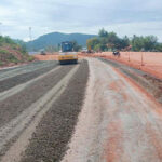 国営道路48号線改良工事が65%以上完了