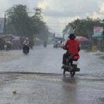 カンボジアは雨、その後晴れの予報  季節の変わり目が異常に遅い