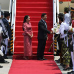 首相、スビアント新大統領の就任式に出席