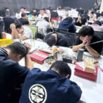 プノンペンの違法賭博拠点を捜索、約200人の中国人、パキスタン人を拘束