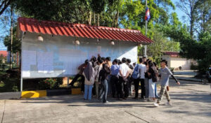 バカロレア2 グレードAの学生のほとんどがプノンペン出身