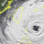 台風カングリの影響でカンボジアに大雨と強風の警告