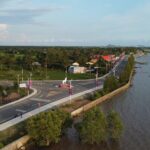 ケップ州アンコールビーチに新道路が来週に開通予定