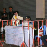 プノンペン　繁華街で警察の取り締まりが始まる