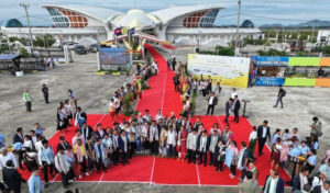 カンポット国際観光港 3か月間の試験を開港