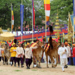 政府　耕起式（王室農耕祭）の準備を始める