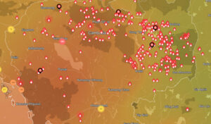 シェムリアップ 29日朝「不健康」な大気評価を記録