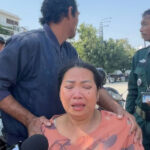 プノンペンのナイトマーケット前　10代少女の遺体が浮いているのを発見