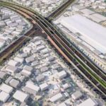 マハ・バヴォルティプデイ・ツイン・スカイブリッジ（立体橋）が45％完成