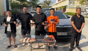 続報 プノンペン空港の向かいで銃撃事件で中国人5人を逮捕