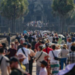旧正月期間　６万人弱の外国人観光客がカンボジアを訪問