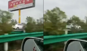 警察 プノンペン-シハヌークビル高速を逆走した犯人を捜索