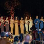 バイヨン寺院でファッションショーが開催される