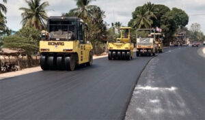 48号線改修プロジェクトは89.72%の進捗率 乾季の終わりまでに完了