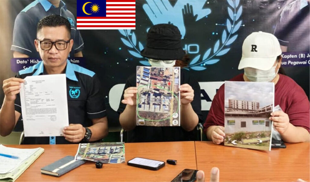 カンボジアの就職詐欺から救出されたマレーシア人が帰国