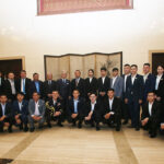 日本の防衛大学校に留学の士官候補生が訓練を開始