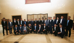 日本の防衛大学校に留学の士官候補生が訓練を開始