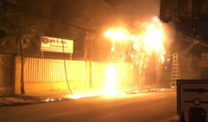 プノンペン中心部の住民に漏電火災の警報