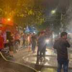 プノンペン　ボンケンコン地区警察署の火災で被害発生