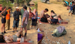 外国人の「列車サーファー」 列車でスタント遊び中に負傷 自業自得