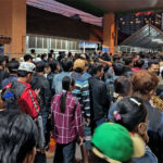 多数のカンボジア人出稼ぎ労働者が正月のために帰国