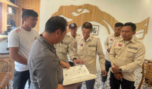 JMAS代表団がストゥントレンの歴史地区を訪問