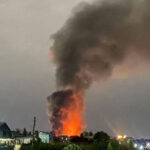 プノンペンの火災で16軒の家屋が焼失