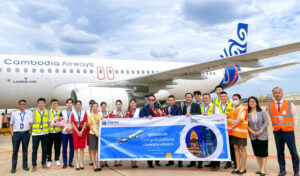カンボジア航空、プノンペン-香港路線を開設