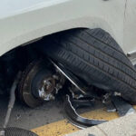 中国人男が車両故障にかかわらず運転し、事故を起こす