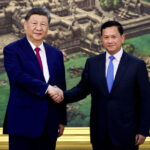 中国主席がカンボジア訪問、改めて「保護主義対抗」呼びかけ