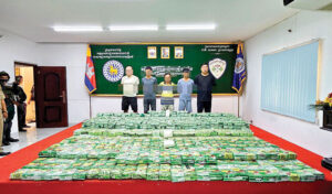 第1四半期に麻薬容疑者6,048人を拘束、違法薬物1.4トンを押収