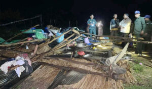 例年より早く、雨季が到来した
