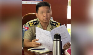 シハヌークビル トゥクトゥク運転手を暴行した区警察署長に有罪判決