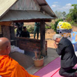 日本大使、UNTAC派遣警察官の殉職者を追悼