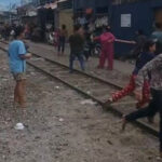 プノンペンの線路付近で集団乱闘　2人負傷