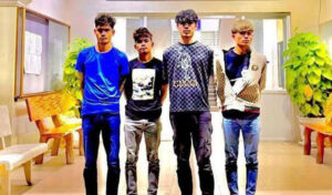 プノンペン　デンマーク人観光客から強盗した犯人が逮捕